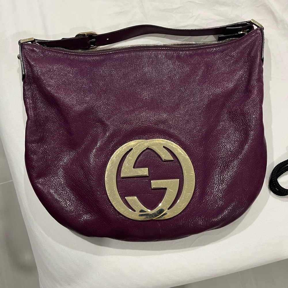 Gucci blondie Leather shoulder bag - Picture 4 of 10